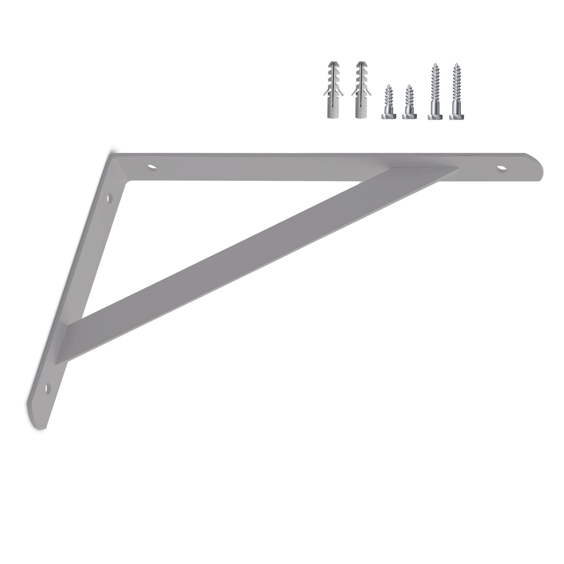 Mão Francesa para Prateleira de Madeira Zincado 37x20,2cm Ordenare