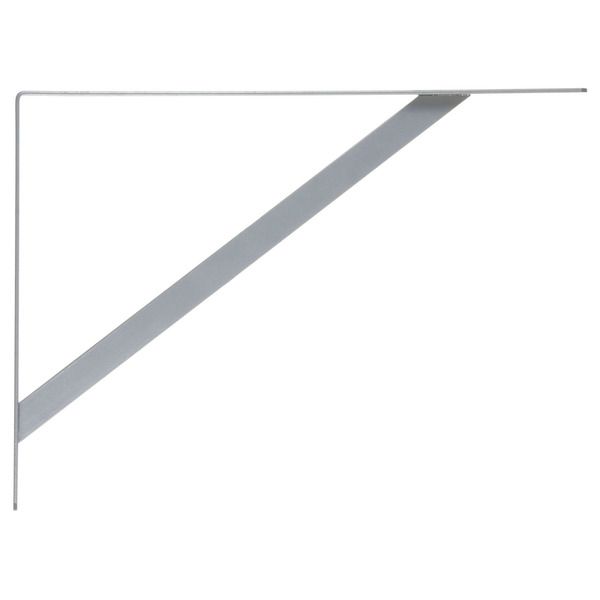 Mão Francesa para Prateleira de Madeira Zincado 39x27cm Bemfixa