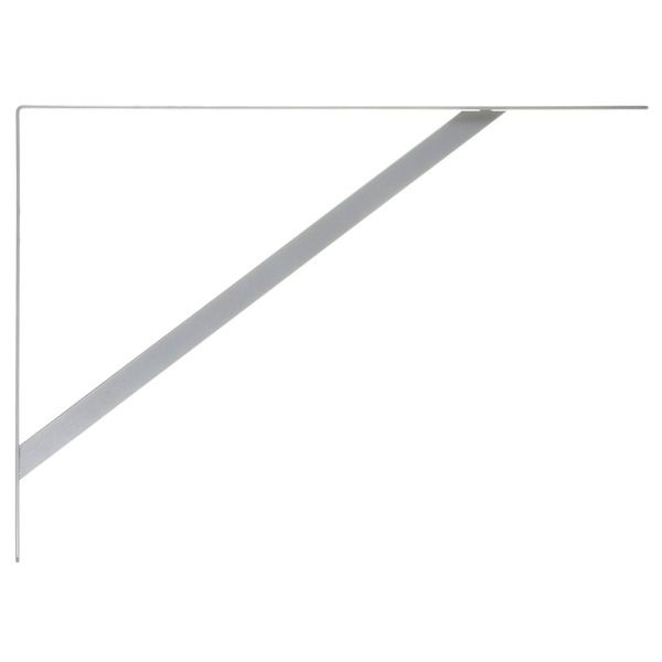 Mão Francesa para Prateleira de Madeira Zincado 48x34,5cm Bemfixa