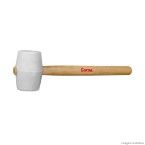 Martelo básico de borracha branco Cortag
