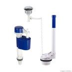 Mecanismo para caixa acoplada com botão superior 9563 cromado Censi