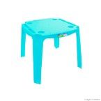 Mesa educativa infantil azul Paramount Plásticos