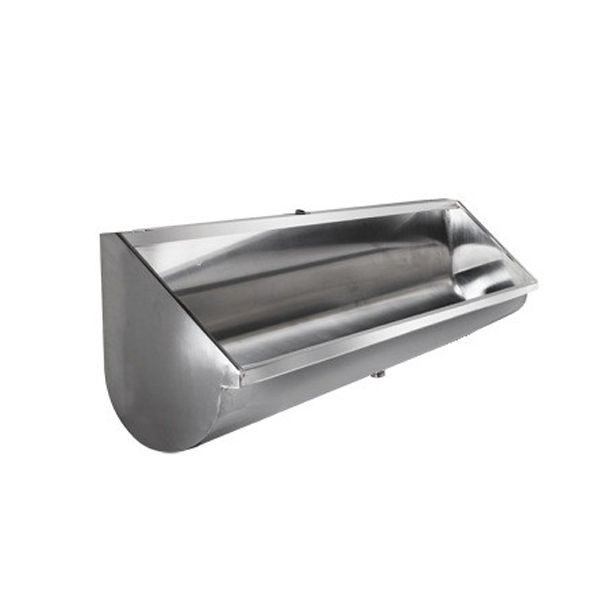 Mictório Coletivo 29x150x36cm Aço Inox Cromado Fabrinox