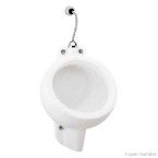 Mictório de cerâmica com sifão integrado M712.37 creme Deca