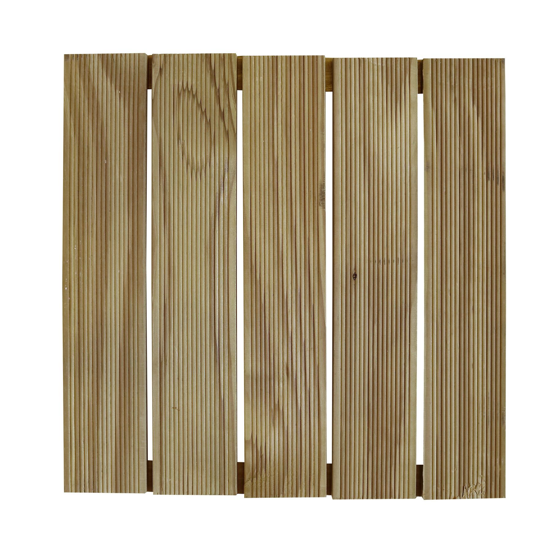 Mini Deck Modular de Madeira Pinus Autoclavado 50x50cm Madvei