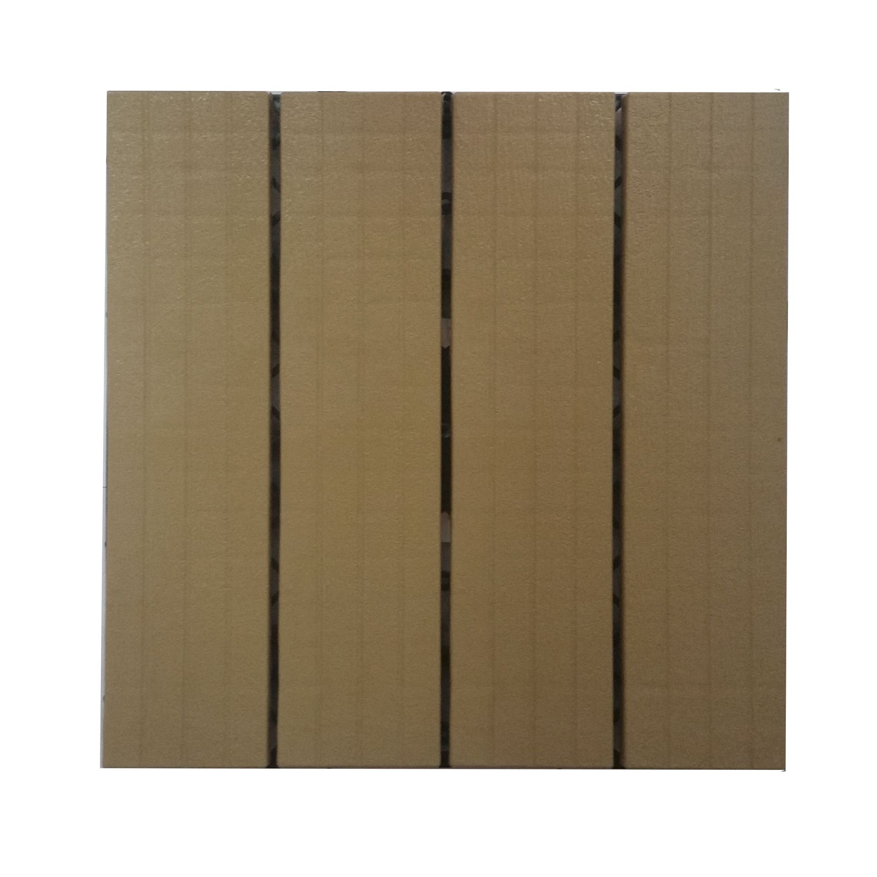 Mini Deck Modular de Plástico Cumaru Liso 30x30cm Massol