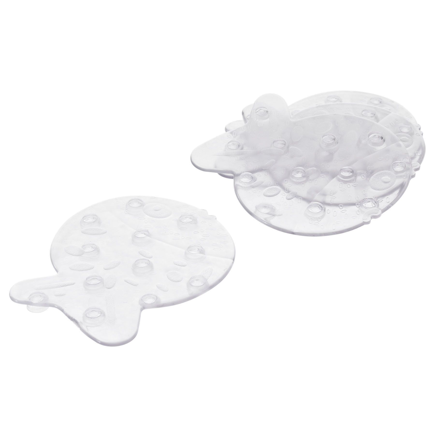 Mini Tapete de Banheiro Antiderrapante Plástico Figura Incolor 4 peças