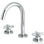 Misturador para lavatório 1877 C37 Slim Cross cromado Perflex