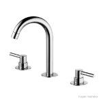 Misturador para lavatório LorenFit Slim 1877 C31 bica alta cromada Lorenzetti