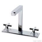 Misturador para lavatório Quadratta Clássica 1877 C85 bica alta cromado Deca