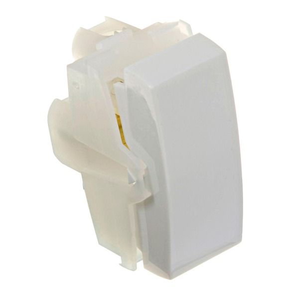 Módulo de Interruptor Simples Branco Brava! Iriel