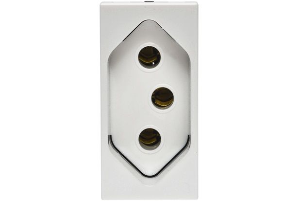 Modulo de Tomada 2p T 10a Branco