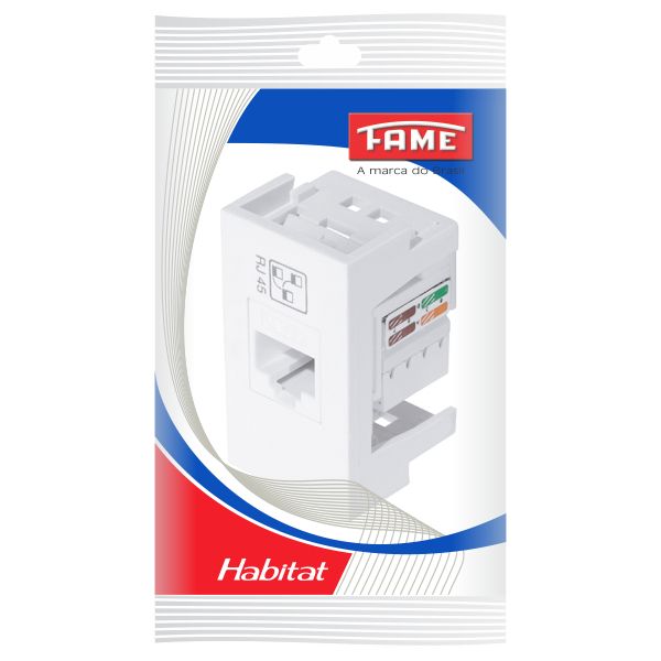 Módulo de Tomada de Informática Habitat Fame