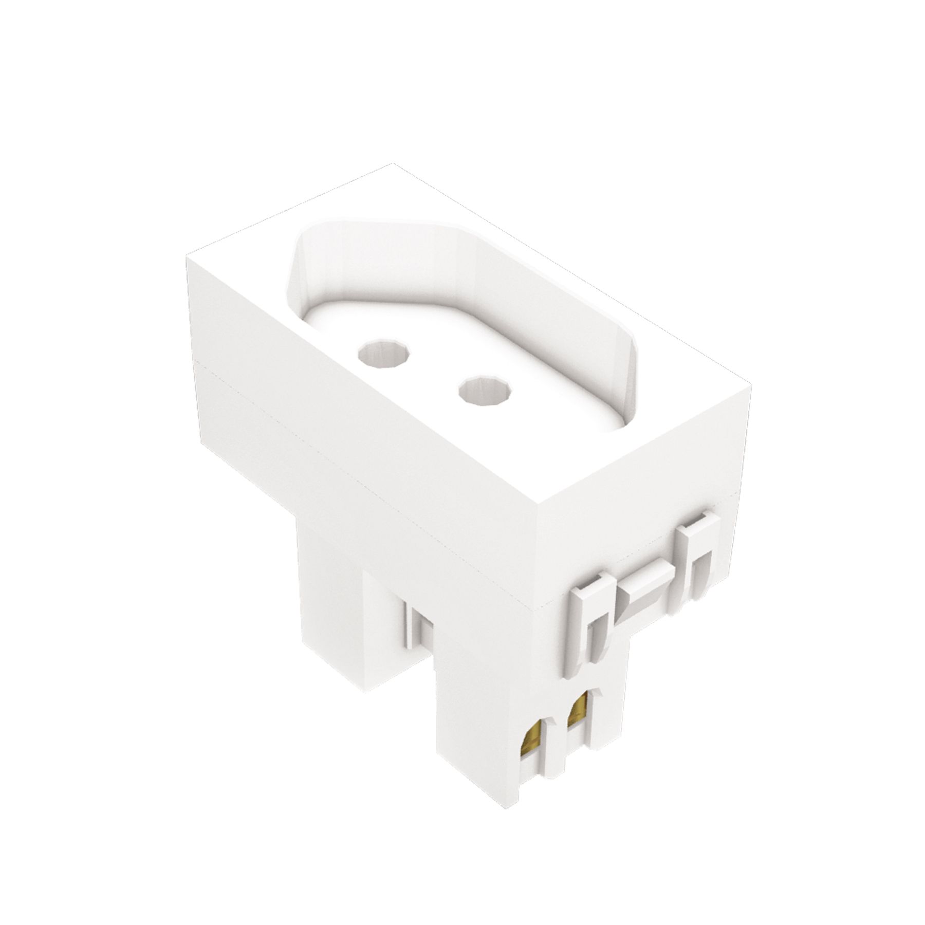 Módulo de Tomada para Energia Mares Romazi