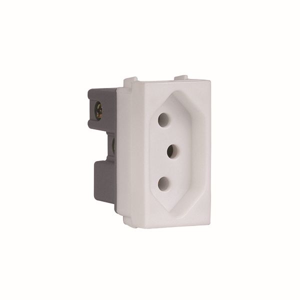 Módulo de Tomada para Energia Branco Stella Steck