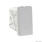 Módulo interruptor bipolar paralelo 10A 250V 1 módulo alumínio Schneider