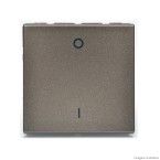 Módulo interruptor bipolar simples Arteor magnésio 572540B Pial