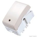 Módulo para interruptor simples 10A 250V marfim Decor Prime