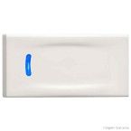 Módulo para interruptor simples bivolt com luz branco Bliss Alumbra