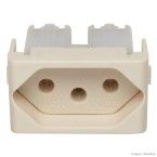 Módulo para tomada 10A 250V marfim Decor Prime Schneider