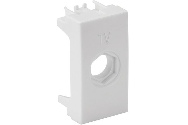 Módulo para Tomada Coaxial Simon 30 Branco