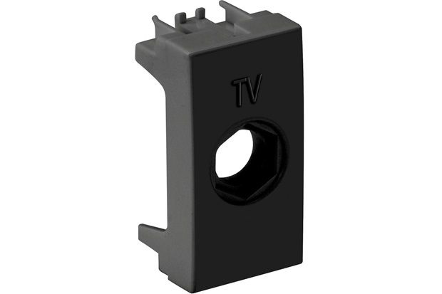 Módulo para Tomada Coaxial Simon 30 Grafite