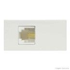 Módulo para tomada Jack RJ45 8V CAT56 branco Bliss Alumbra