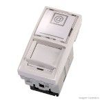 Módulo para tomada RJ45 8 fios blanco Única Schneider