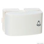 Módulo pulsador de campainha 10A 250V branco Lunare Prime Schneider