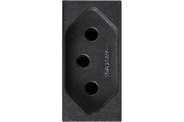 Módulo Tomada 20a Delta Carbono