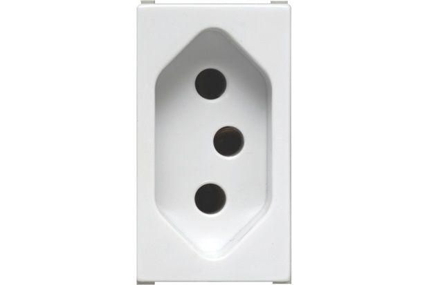 Módulo Tomada 2p T 20a Ilus Branco