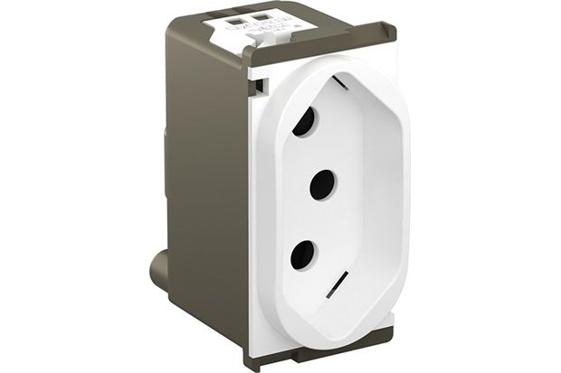 Módulo Tomada 2p T com Identificador de Tensão 20a Nereya