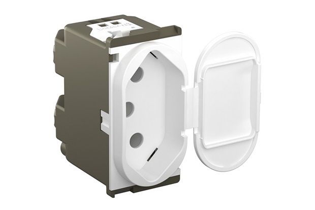 Módulo Tomada 2p T com Tampa 20a Nereya