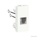 Módulo tomada Rj11 2 fios 1 módulo branca Schneider