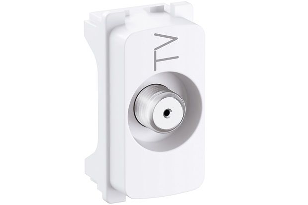 Módulo Tomada Rj11 Zeffia Branco