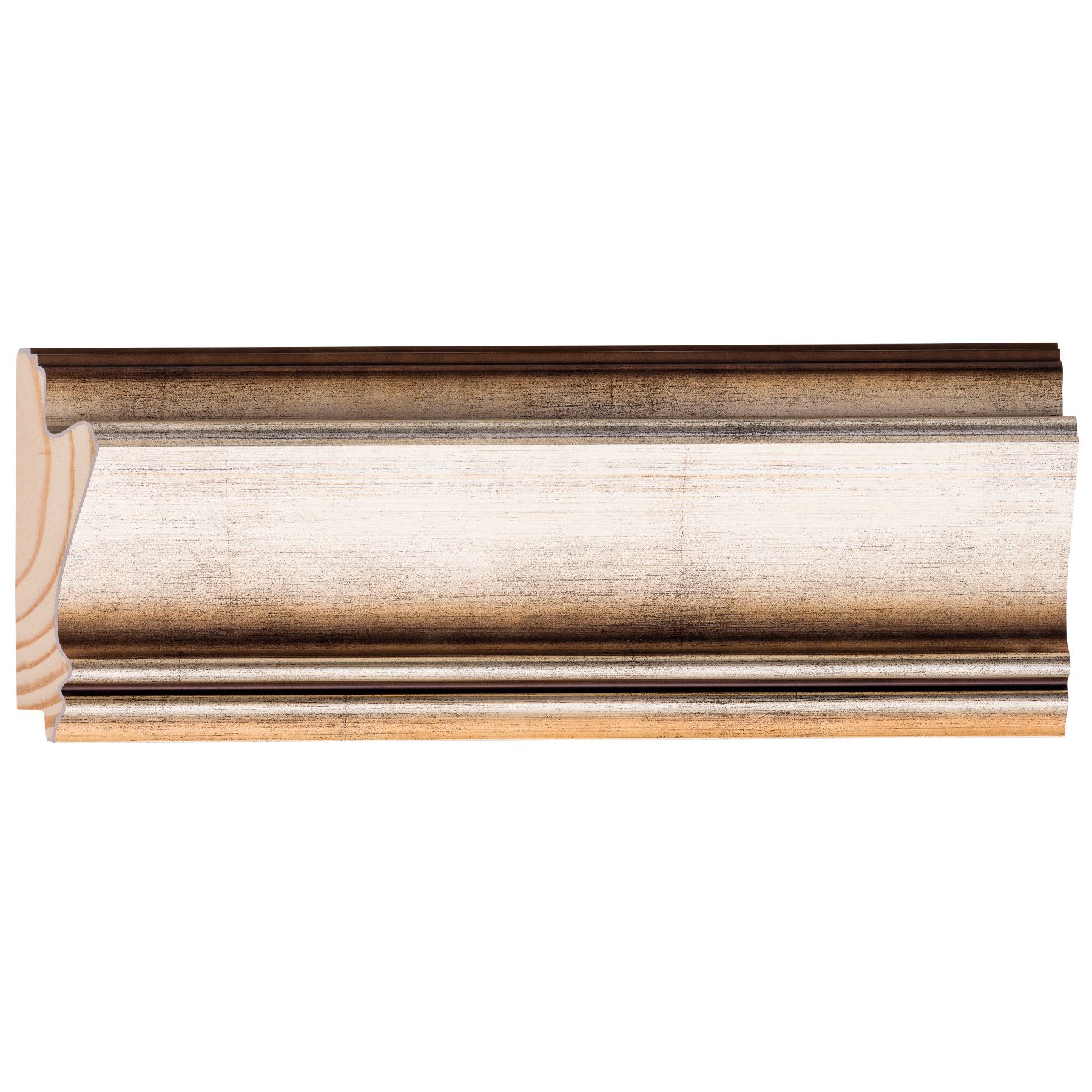 Moldura sob Encomenda Textura Prata