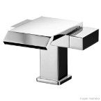 Monocomando para lavatório LorenQuadra Plus 3876 C94 bica cascata Lorezentti