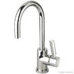 Monocomando para lavatório Titânio Futura 2877 C61 bica alta cromado Perflex