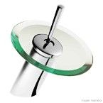 Monocomando para lavatório Water Fall 2875 C70 bica baixa cromado Lorezentti