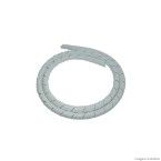 Organizador de fios espiral 1 1 metro branco Kit-Flex