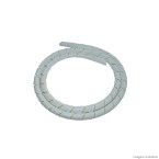 Organizador de fios espiral 1 1 metro preto Kit-Flex