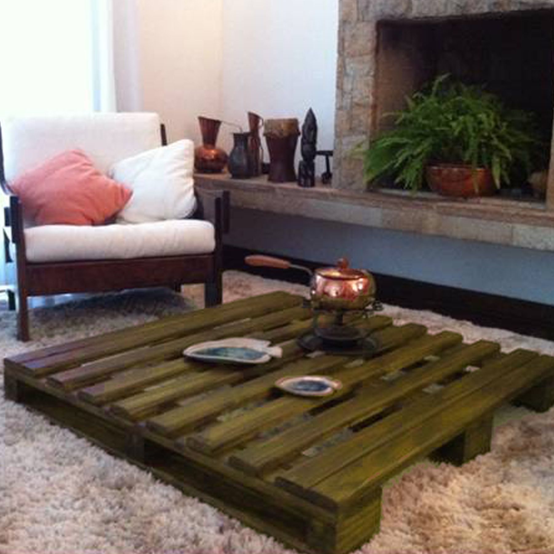 Pallet Liso Madeira Pinus 100x100cm Schneider