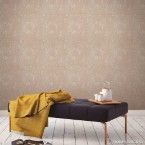 Papel de parede arabesco bege 1538 52cm x 6m Revex