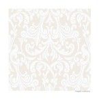 Papel de parede arabesco bege 3505 52cm x 10m vinílico Revex