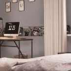 Papel de parede elementos de Nova York branco e preto Allegra vinílico 17cm x 5m Muresco