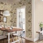 Papel de parede jornal Allegra vinílico 53cm x 10m Muresco