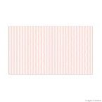 Papel de parede listrado infantil rosa e branco 52cm x 10m vinílico Revex