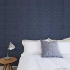 Papel de parede palha azul 2401 52cm x 10m vinílico Revex