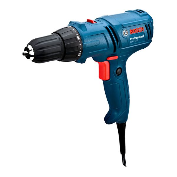 Parafusadeira e Furadeira 1/4 400W GSR 714E 127V (110V) Bosch