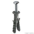 Parafuso atarraxante fenda 6,3x50mm com bucha com anel PAA/10 Fixtil